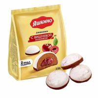 Пряники Яшкино с вишневой начинкой, 350г