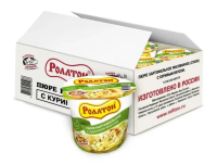 Пюре картофельное Роллтон с куриным вкусом, 40г x 24 шт