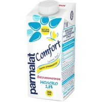 Молоко Parmalat Comfort БЕЗЛАКТОЗНОЕ 1.8%, 200мл, ультрапастеризованное