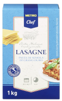 Макароны, паста Metro Chef Лазанья, 1кг