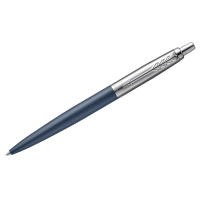Шариковые ручки класса Люкс Parker Jotter XL синяя, 1мм, корпус синий матовый лак, сталь