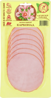 Карбонад Иней копчено-вареный нарезка, 100г
