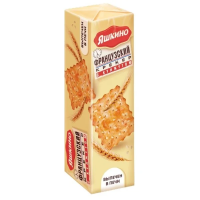 Крекер Яшкино французский с кунжутом, 185г