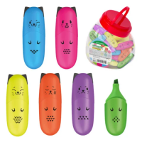 Текстовыделитель Brauberg CUTE CATS NEON ассорти, линия 1-5 мм