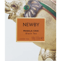 Чай Newby Masala Chai, черный, листовой, 100г