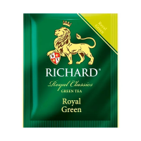 Чай Richard Royal Green, зеленый, 200 пакетиков, для сегмента HoReCa