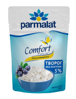 Творог рассыпчатый безлактозный Parmalat 5%, 260г