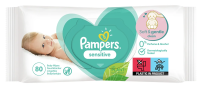 Салфетки влажные Pampers Sensitive, 80шт