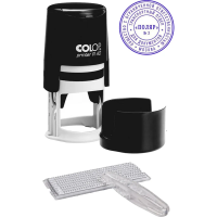 Печать кругая самонаборная Colop Printer 2 круга, d=40мм, R40/2