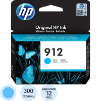 Картридж струйный HP 912 3YL77AE гол. для OfficeJet 801x/802x
