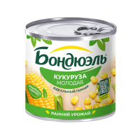 Кукуруза Бондюэль молодая, 212мл