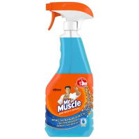 Чистящее средство для стекол Mr.Muscle 530мл, После дождя, с изопропиловым спиртом, спрей