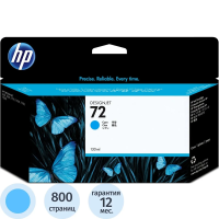 Картридж струйный Hp 72 C9371A, голубой
