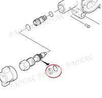 Кольцо уплотнительное Karcher, 6.362-575