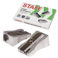 Точилка для карандашей Staff Basic PS-529 металлическая клиновидная