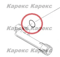 Кольцо круглого сечения 10 x 2 NBR Karcher, 6.362-151