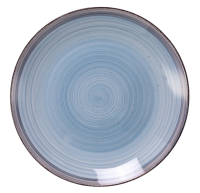 Тарелка обеденная Domenik Mood Smoky Blue, 24.8см