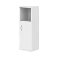 Шкаф-колонка средний Skyland Imago СУ-2.1, правый, белый, 403х365х1200мм