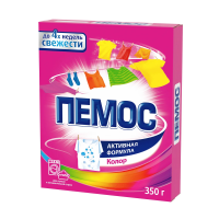 Стиральный порошок Пемос Активная формула Колор для цветного, 350г