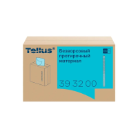 Протирочные салфетки Tellus (tork) Премиум WM5, безворсовые, 100шт, 22.5х41см, бирюзовые, 393200