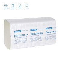 Бумажные полотенца Officeclean Professional H3, 1 слой, V-сложение, 250лист, светло-серые