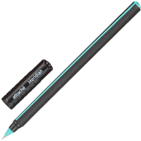 Шариковая ручка Attache Meridian синяя, 0.35мм, черный-бирюзовый корпус