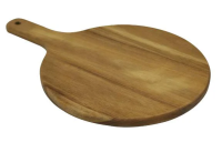 METRO PROFESSIONAL Доска сервировочная Акация с ручкой, 38 x 26см