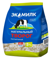 Творог Экомилк рассыпчатый 5%, 280г