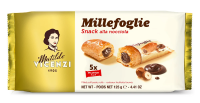 Пирожное слоеное Vicenzi Biscotti трубочка шоколад-фундук (25г x 5шт), 125г