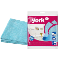 Салфетка хозяйственная York 34х35см, вискоза, 6шт/уп