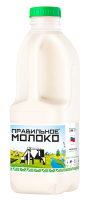 Молоко Правильное молоко пастеризованное 2.5%, 2л