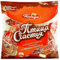 Конфеты Победа вкуса Птица счастья вафельные, 200г