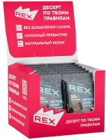 Батончик ProteinRex двойной шоколад без сахара, 50г x 12 шт
