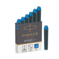 Картридж для перьевой ручки Parker Z17 синий, 6шт, 1950409