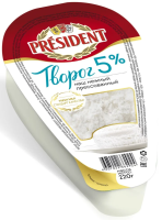 Творог President 5%, 220г