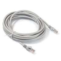 Патч-корд ExeGate UTP-RJ45-RJ45-5e-7,5M-GY, cat.5e, 7,5м <EX190990RUS
