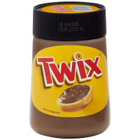 Паста Twix шоколадная с какао и печеньем, 350г