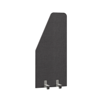 Акустическая перегородка на роликовых опорах RA.S.R-80/180 KITON 07/Серый 800х28х1800 RAND Acoustic