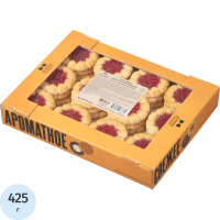 Печенье сдобное Деловой Стандарт Cookies with cherry marmalade, 425г