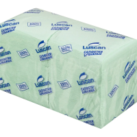 Салфетки бумажные Luscan Profi Pack 24х24см, 400шт, 1 слой, салатовые