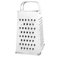Терка 4 грани 22х11х8,5 см, белая жесть, BOOMHOUSE (БУМХАУС) Classic, 701858