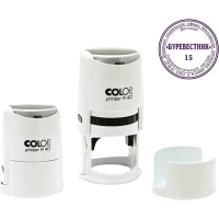 Оснастка для круглой печати Colop Printer d=40мм, белый, с крышкой