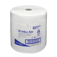Протирочные салфетки Kimberly-Clark WypAll X80, 475шт, 34х31см, белые, 8377