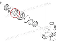 Прокладка низкого давления Karcher, 6.365-438