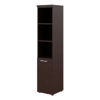 Шкаф-колонка высокий Skyland Torr-Z THC 42.5, венге магия, 430х452х1968мм, с малой дверью, левый, с топом