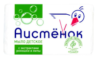 Мыло туалетное Аистенок Детское ромашка и липа, 70г
