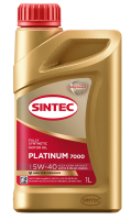 Масло моторное Sintec Platinum Sae 5W-40 синтетическое, 1л
