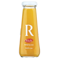 Сок Rich апельсиновый,  200мл, стекло