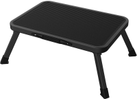 Ступенька-платформа Zalger складная черная, 37.8 x 26см