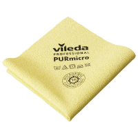 Салфетки VILEDA PROFESSIONAL 'ПУРмикро Актив' КОМПЛЕКТ 5 шт., супервпитывание, микроволокно, желтый, 38х35 см, 174072